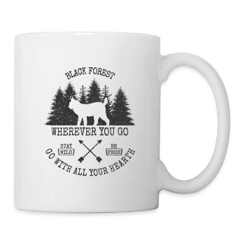 Whereever you go - Tasse - Weiß - Rechts