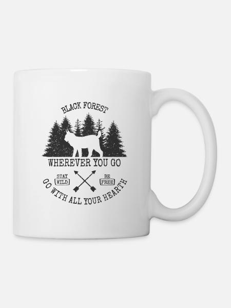 Où que vous alliez - Mug blanc - blanc