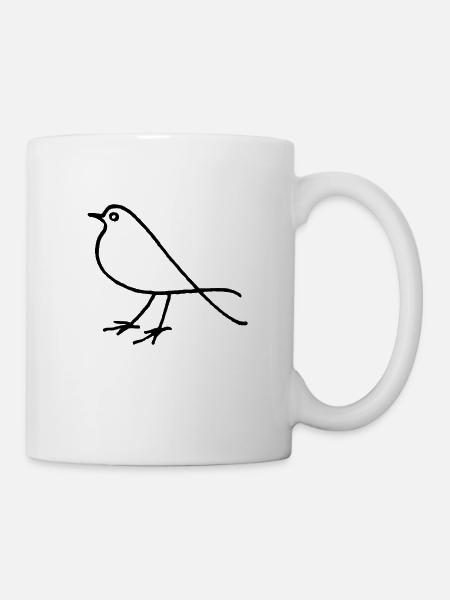 Just a bird - Mug - white