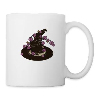 Hexe - Tasse - Weiß - Rechts