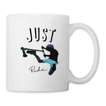 Just ride 2 - Tasse - Weiß - Rechts