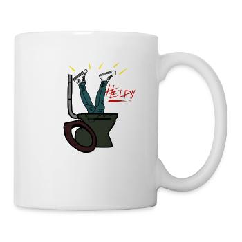 Wc Help - Mug - white - Right