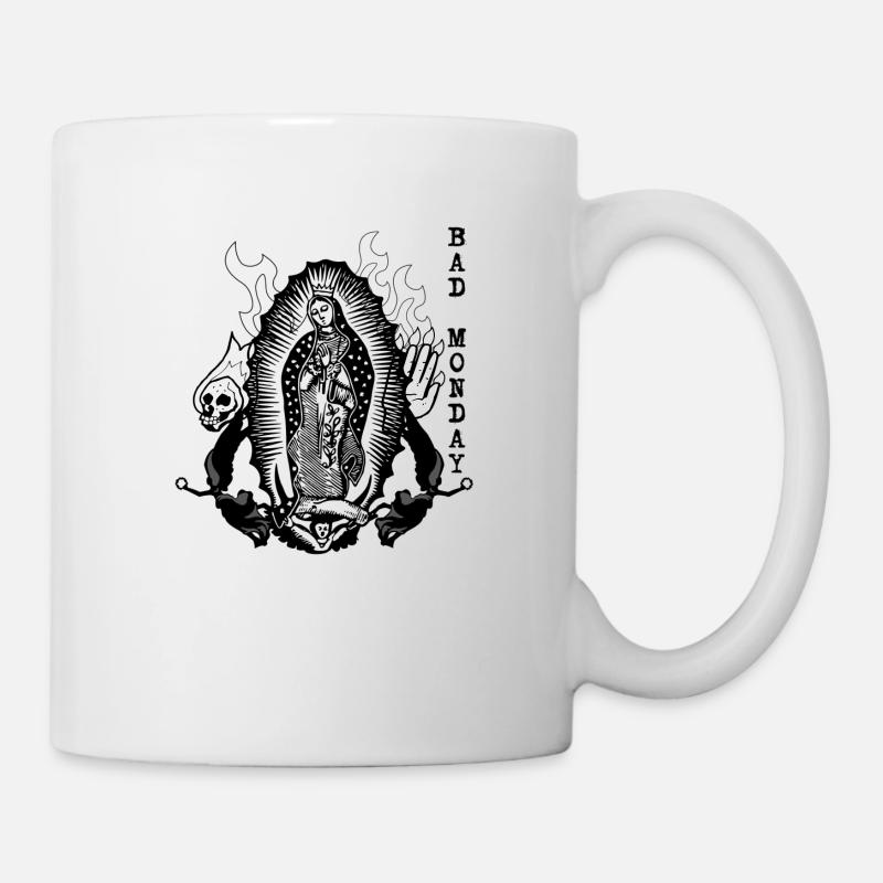 bad monday - Mug blanc - blanc