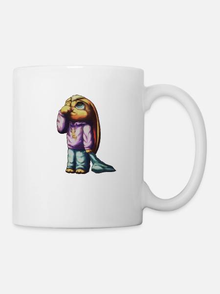 Sleepy Rappit Child - Tasse - Weiß