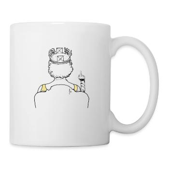Reine f***y** - Mug blanc - blanc - Droite