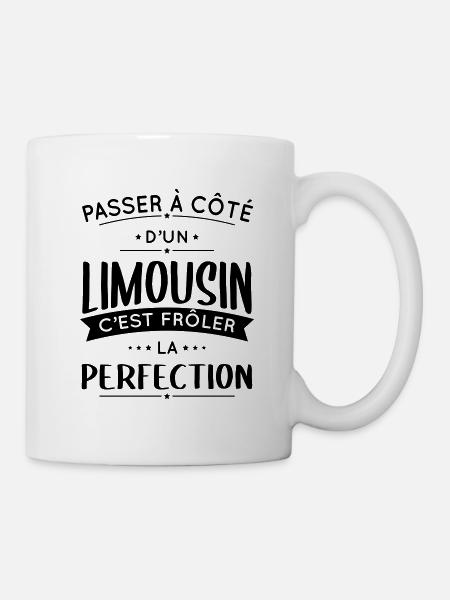 Limousin - Frôler la perfection - Mug blanc - blanc