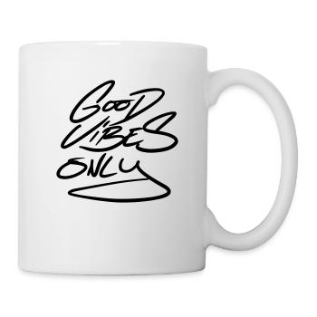 Good Vibes Only - Tasse - Weiß - Rechts