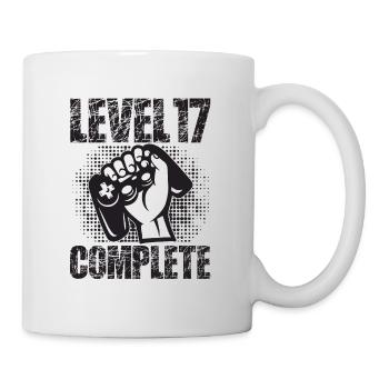 Level 17 Complete Birthday Gift 17 years - Mug - white - Right