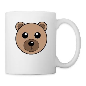 Bär T-shirt, Hoodie, Pullover... - Tasse - Weiß - Rechts