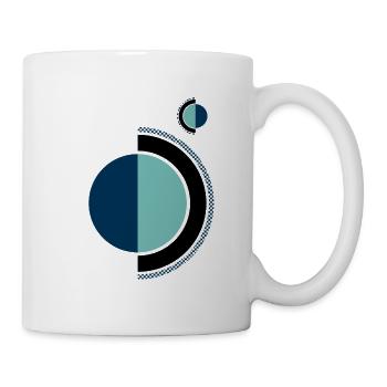 Non-figurative design | Pioneer Series | "Poppy" - Mug - white - Right