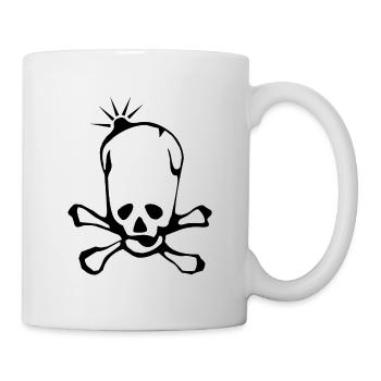 Schlechter Tag - Tasse - Weiß - Rechts