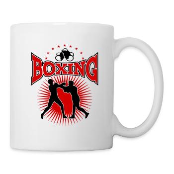 Boxe Boxeur Boxe Boxe Arts Martiaux Sports - Mug blanc - blanc - Droite