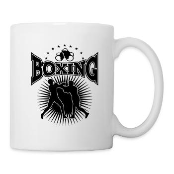 Boxe Boxeur Boxe Boxe Arts Martiaux Sports - Mug blanc - blanc - Droite