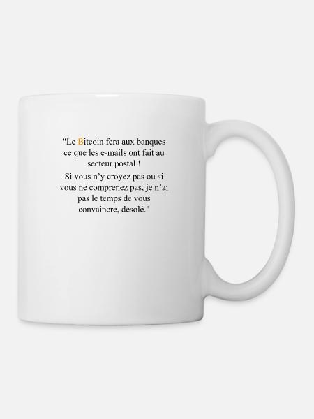 BTC - Mug - white