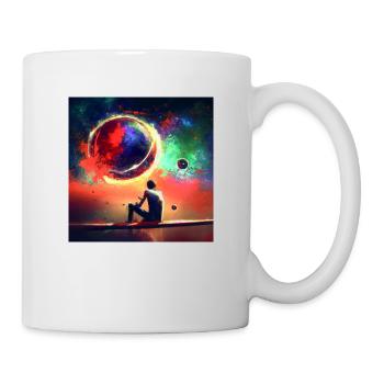 3b - Mug blanc - blanc - Droite