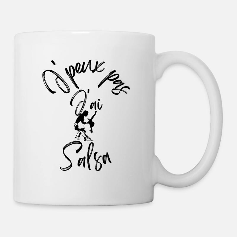 J peux pas j ai salsa - Mug blanc - blanc