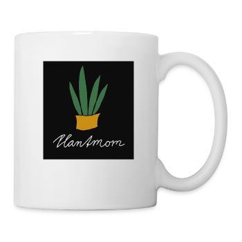 Pflanzendesign - Tasse - Weiß - Rechts