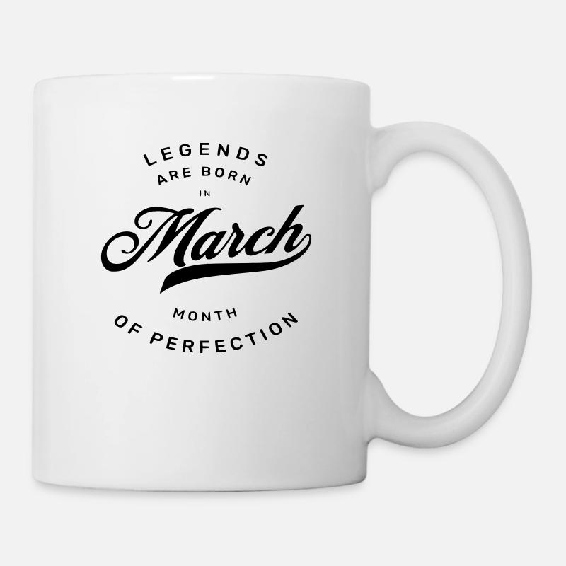 MARCH BIRTHDAY - Mug - white