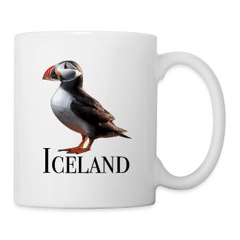 Iceland Puffin - Mug - white - Right