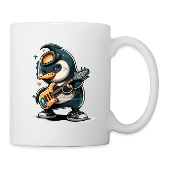 Rocker Penguin - Mug - white - Right