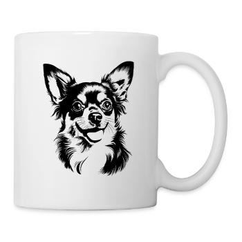 Chihuahua - Tasse - Weiß - Rechts
