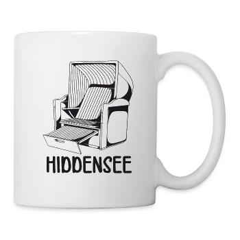 HIDDENSEE STRANDKORB - Tasse - Weiß - Rechts