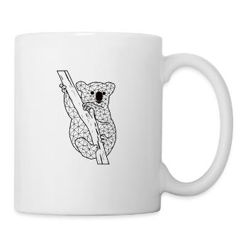 Koalaa GeomeTRIX - Tasse - Weiß - Rechts
