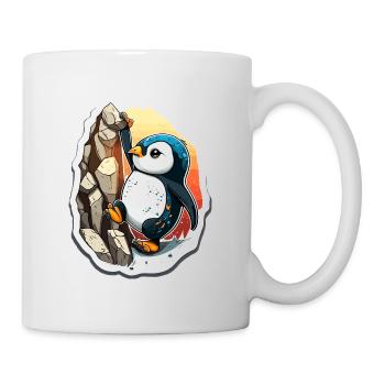 Penguin-Climb - Mug - white - Right