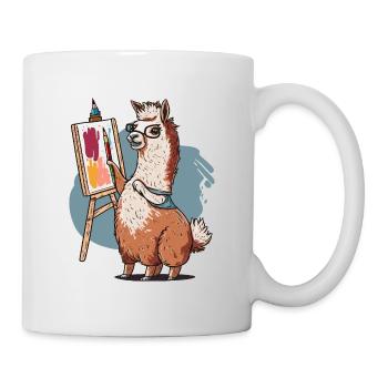 Bürste & Muskelkraft - Tasse - Weiß - Rechts