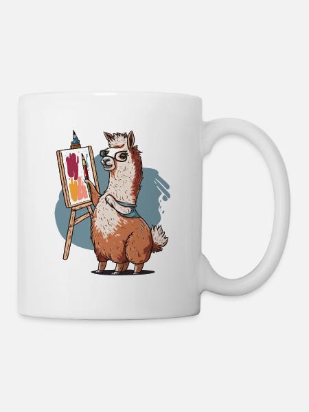 Bürste & Muskelkraft - Tasse - Weiß