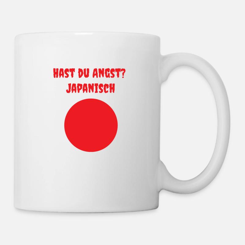 Ja panisch habe ich Angst - Tasse - Weiß