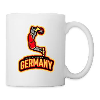 Basketball Tshirt World Champion Gift 2023 Dunk - Mug - white - Right