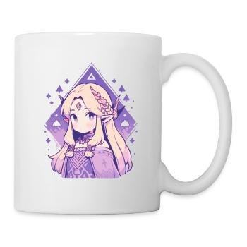 Cute Chibi Princess - Cute Fairy Tale Design - Mug - white - Right