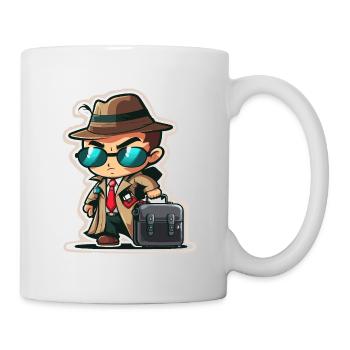 Streng geheim - Tasse - Weiß - Rechts