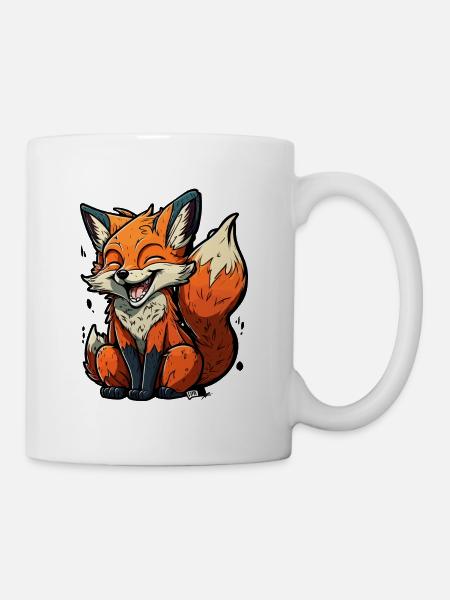 Rusé comme un renard - Mug blanc - blanc