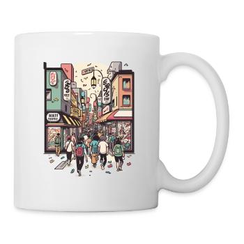 L’amoureux de la nature urbaine - Mug blanc - blanc - Droite