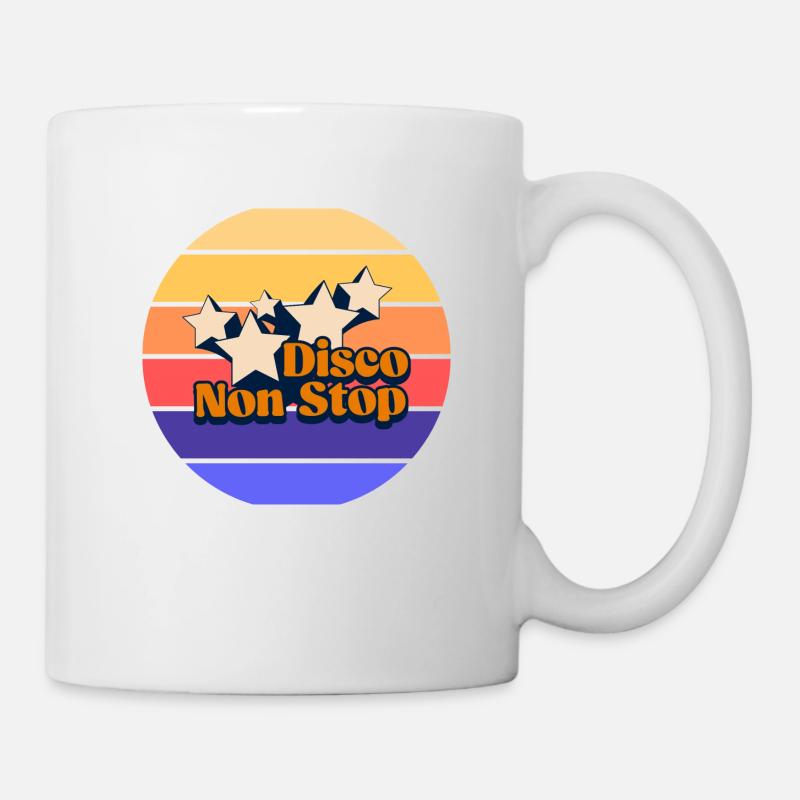 Non-stop disco! Non-stop disco - Mug - white