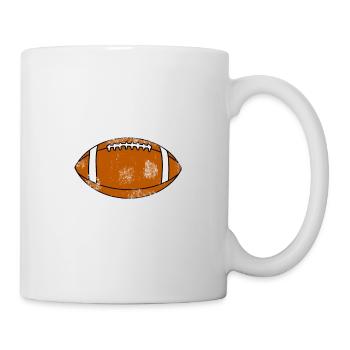 american football - Tasse - Weiß - Rechts