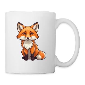 Fox Illustration - Mug - white - Right