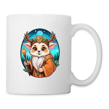 Druide Niedlich Illustration - Tasse - Weiß - Rechts