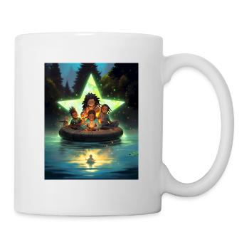 La passion des voyages - Mug blanc - blanc - Droite