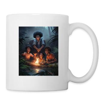 Les joies de la forêt - Mug blanc - blanc - Droite