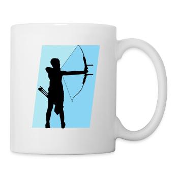 Bow Shooting Sports Bow - Mug - white - Right