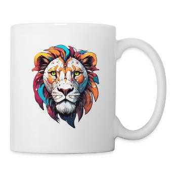 Robot Animal / AI / Mechanized Animals / Comic - Mug - white - Right