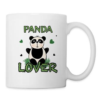 Ours panda mignon - Mug blanc - blanc - Droite