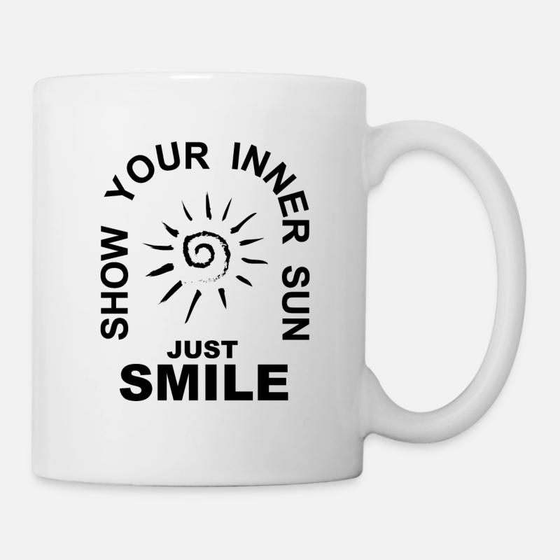 Show your inner sun - Tasse - Weiß