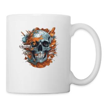 Kreatives Chaos - Tasse - Weiß - Rechts