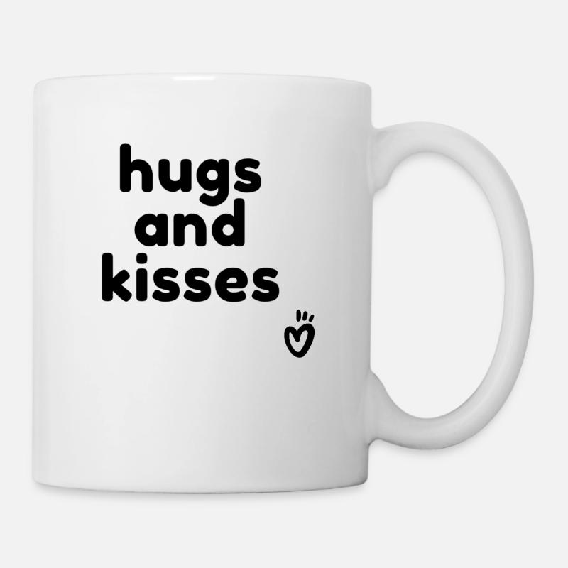 T-shirt câlins - Mug blanc - blanc