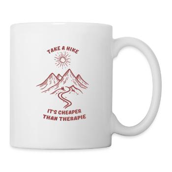 Take a hike - Mug - white - Right