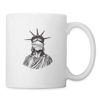 Liberty blind blank - Mug - white - Right